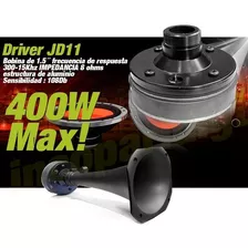 Driver Jd11 400w Impedancia 8 Ohm+ Bocina De 6'' 