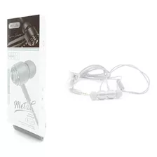 Auriculares Con Cable In Ear Mf023 Silver Color Gris