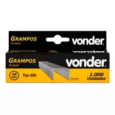 Kit 2000 Grampos 16mm Para Grampeador Elétrico Vonder Gpe916