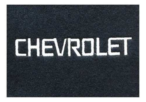 Kit 4 Tapetes Alfombra Logo Chevrolet Silhouette 1991 Foto 5