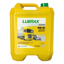 Óleo 10w40 Lubrax Avante Trator Diesel Acea Man Galão 20l