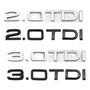 Para Volkswagen Touareg V10 Tdi 3d R50 Chrome Badge Sticker