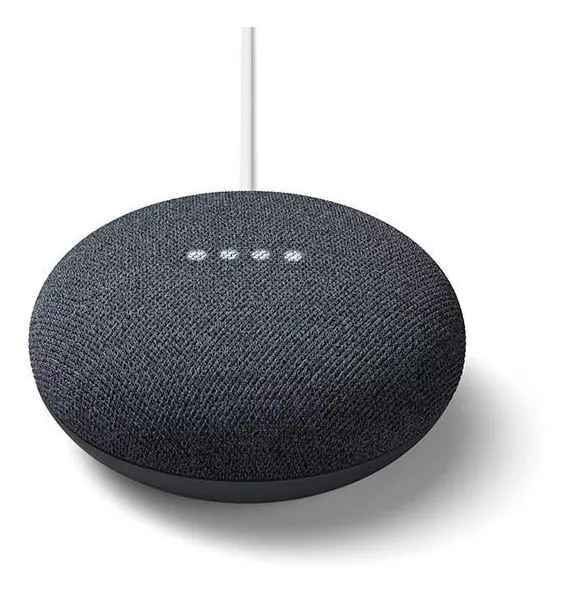 Altavoz Inteligente Google Nest Mini 2ª Gen, Bluetooth Negro