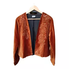 Saco Chaqueta Terciopelo Lentejuelas Excelente Calidad 