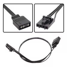 Cabo Adaptador Corsair 4 Pinos Femea Para Argb 3 Pinos 5v