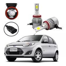 Kit Lâmpada Led Farol Milha Ford Fiesta 2011 2012 2013 2014