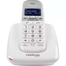 Telefone Sem Fio Intelbras Ts 63 V Branco