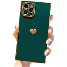 Funda Tzomsze Para iPhone 13 Pro Max- Electroplate Green