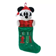 Boneco Disney Mickey Mouse Bota Natal 55 Cm Plush Original