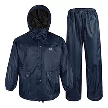 Montgear Trajes Lluvia Hombre Ropa Trabajo Impermeable Chama