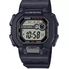 Reloj Hombre Casio Illuminator Led Ambar W-737h-1a2vdf