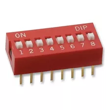 Dip Switch 8 Posiciones Interruptores Arduino Placas