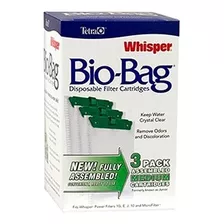 Cartucho Filtro Tetra Whisper 10i Bio Bag Pack X 3 Polyptera