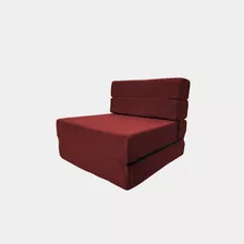 Sillon Sofa Cama Blend Tela Curri Caemin Inlab Muebles