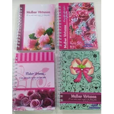 Agendas Mulher Virtuosa C/5 Unidades 