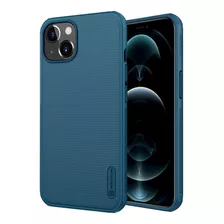 Funda Nillkin Super Frosted Shield Pro iPhone 13/14 Color Azul Liso