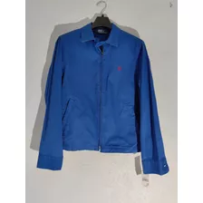 Chamarra Ralph Lauren Talla S Azul De Lona 