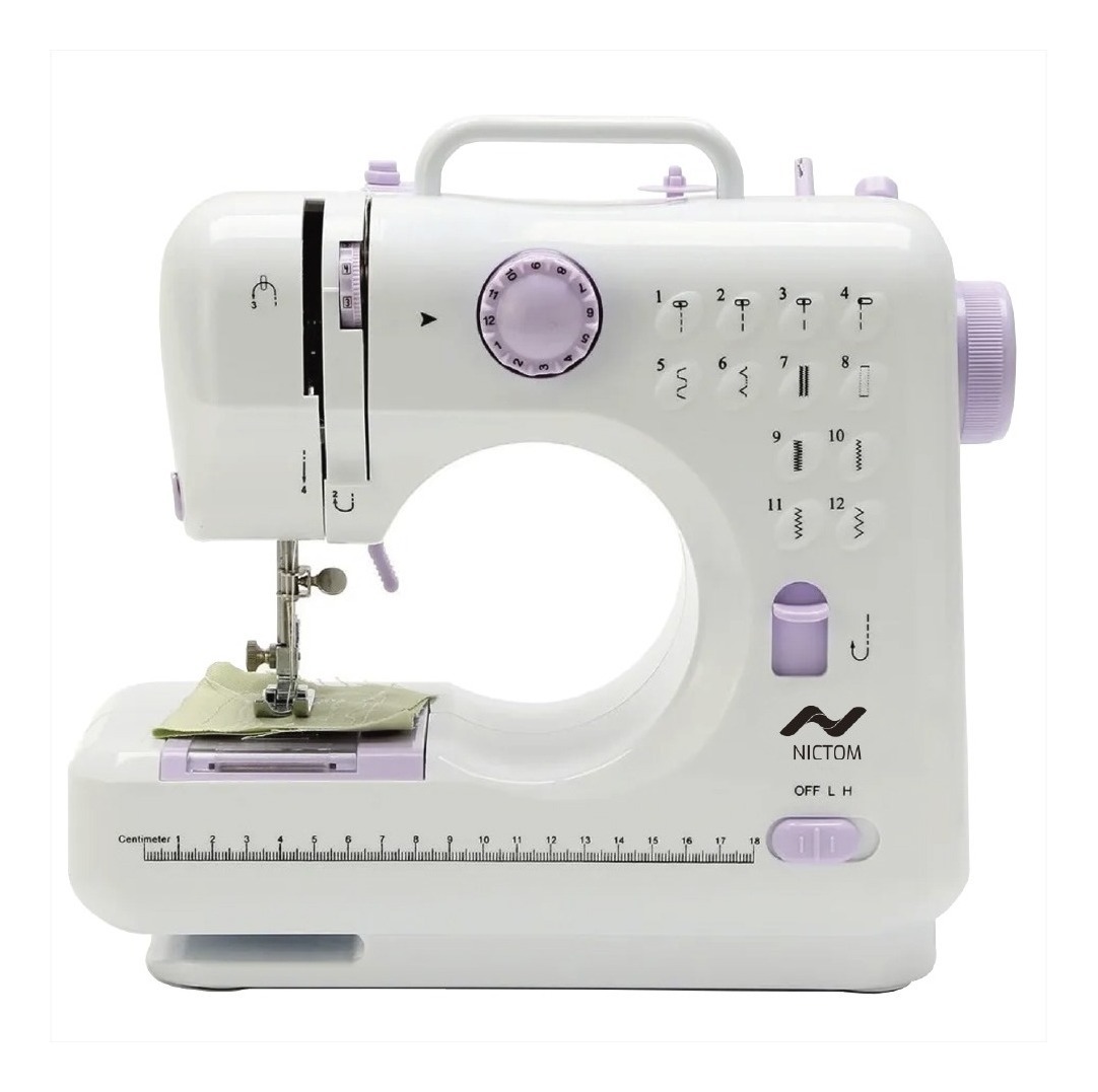 Maquina De Coser Mini Compacta Portable 12 Tipos De Puntada