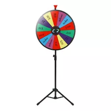 Rueda De Juego O Fortuna 24'' De Colores, Giratoria Con