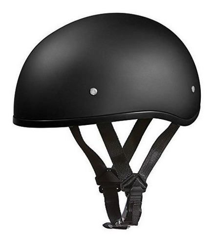 Foto de Punto Daytona Skull Cap Wo Visor Dull Negro