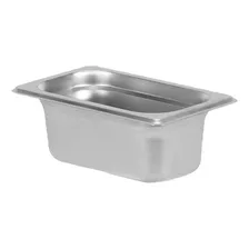 Cuba Gn 1/9 65mm Aço Inox 201 Buffet Resturante 600ml