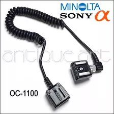 A64 Cable Ttl Minolta Sony Alpha Oc-1100 Flash Off-camera