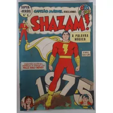 Shazam! (super-heróis) 1ª Série N° 8 Ebal Nov-dez 1974