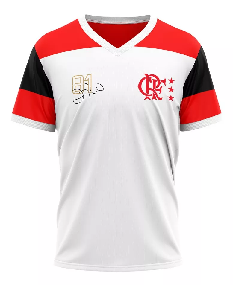 Camisa Flamengo Zico Retro Mundial 81 Oficial
