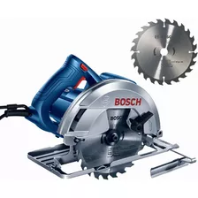 Serra Circular Elétrica Bosch Professional Gks 150 184mm 1500w Azul 110v