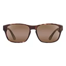 Maui Jim Anteojos De Sol Rectangulares Polarizados Con Placa