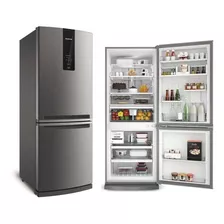 Refrigerador Brastemp Frost Free Inverse 443l Inox 127v