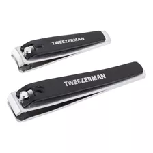 Tweezerman Combo De 2 Cortadores De Unhas De Aço Inoxidável