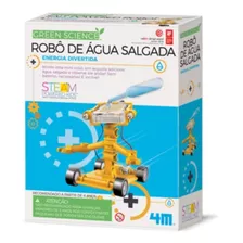 Robô De Água Salgada Green Science Kosmika 4m - Ciência