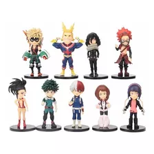 Mi Héroe Academia Set De 9 Piezas De Héroes