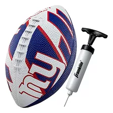 Football Franklin Sports Nfl New York Giants Youth Rubber