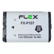 Bateria Para Telefone Sem Fio Panasonic 3.6v - Flex P107