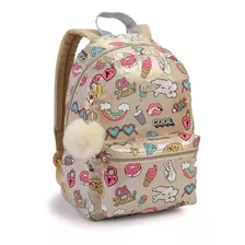 Bege Rosquinha Mochila - Seanite Mi15300