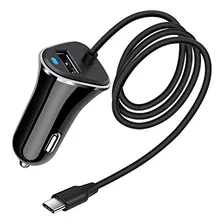 Adaptador De Cargador De Coche 3.4a Para Samsung Galaxy S23/