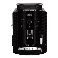 Cafetera Superautomática Expresso Krups Essential Mecánica, Espumador De Leche, Negra Ea8108