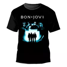 Bon Jovi Camiseta Camisa Blusa Banda Rock Promoção