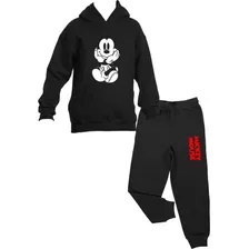 Buzo Estampado Mickey Conjunto