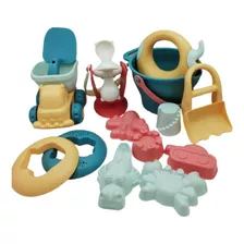 Set De Juguetes De Playa Y Baño Importado Para Niños 14 Pcs