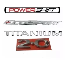 Kit Emblemas Ford Ecosport Titanium 2.0