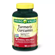 Spring Valley Curcuma Ultrafuerte - - Unidad a $622