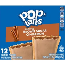 Biscoito Pop Tarts Frosted Brown Sugar Cinnamon 576g