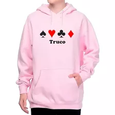 Blusa Moletom Truco Jogo Cartas Agasalho Estampado Oferta