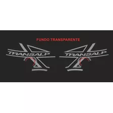 Kit Faixa Adesivo Honda Transalp Xl 700v 2011 Cinza 