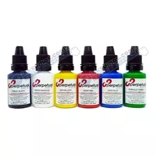 Kit De 6 Tintas Pigmentos Para Tatuar, 15ml Perpetual