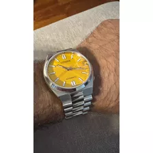 Reloj Citizen Tsuyosa Amarillo Unico En Ml