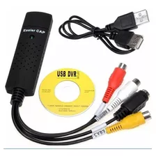 Capturadora De Video Y Audio Usb 2.0 Convierte Easycap Vhs